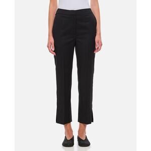 Loulou Studio Dorkas Cropped Pants in Black L